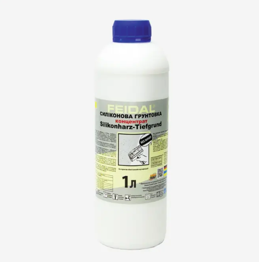 Грунтовка-концентрат силиконовая Silikonharz-Tiefgrund Feidal 10л (27581677) - фото 3