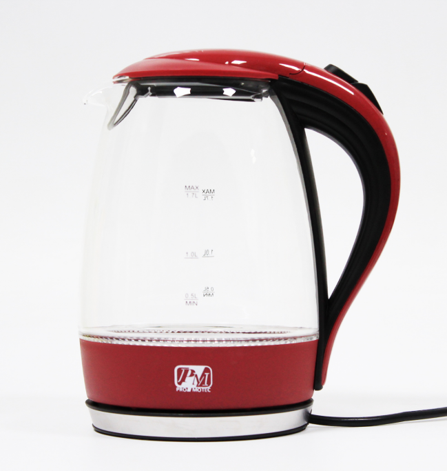 Електрочайник Promotec PM-810B Red (5038221)