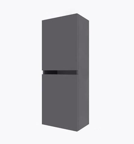 Шафа для ванної кімнати навісна ШВК-14 Антрацитовий