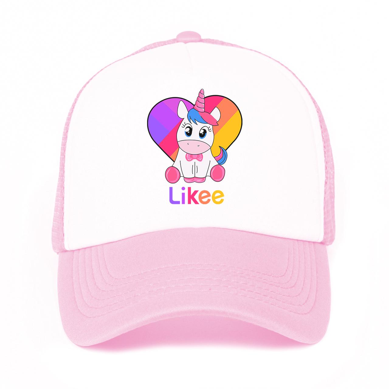 Кепка тракер детская Likee Unicorn Розовый (33404-1594-PK)
