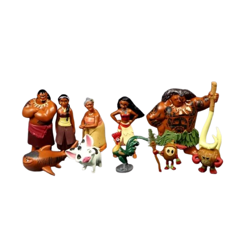 Фігурки Дісней Moana 10 шт. 3,8-8 см