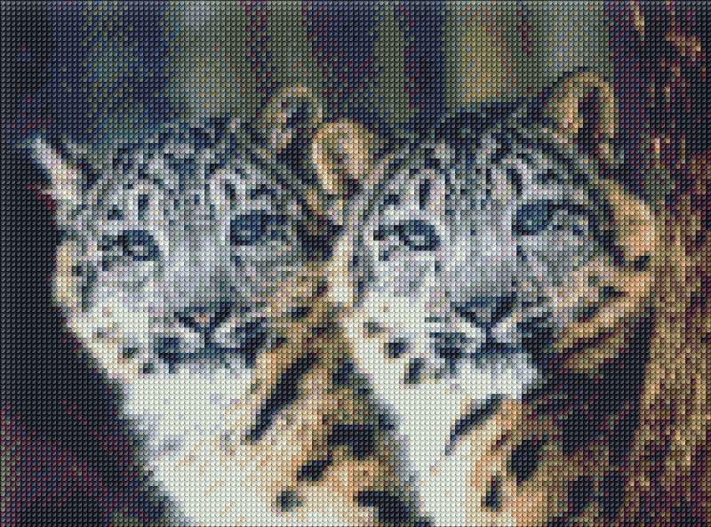 Алмазна мозаїка Ідейка Приховане спостереження 30x40 см (Id-AMO7204)