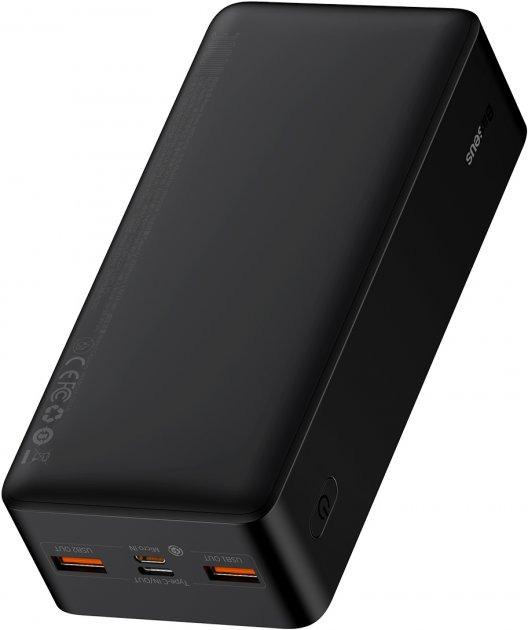 Повербанк BASEUS Bipow Digital Display 30000 mAh 20W Black - фото 6