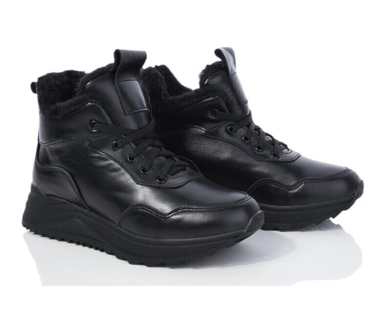Ботинки зимние женские Fatfox 216512/38 р. 38 Черный