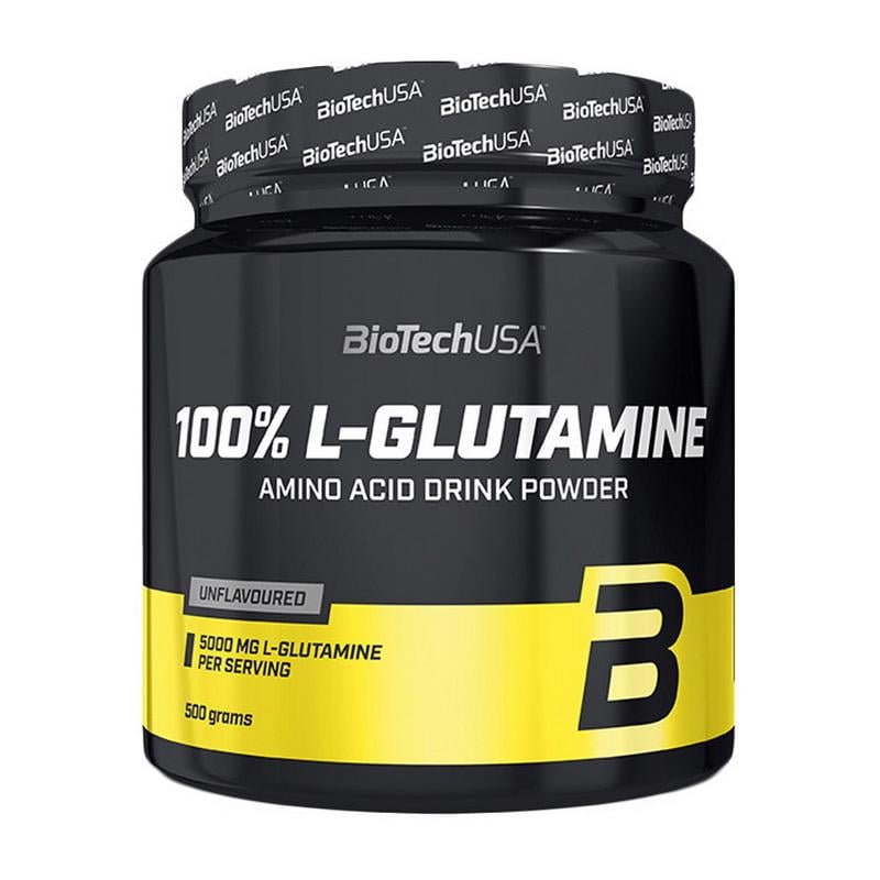 Глютамін BioTech 100% 500 г Без смаку