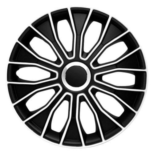 Колпаки для колес 4 Racing Voltec R14 4 шт. Black/White