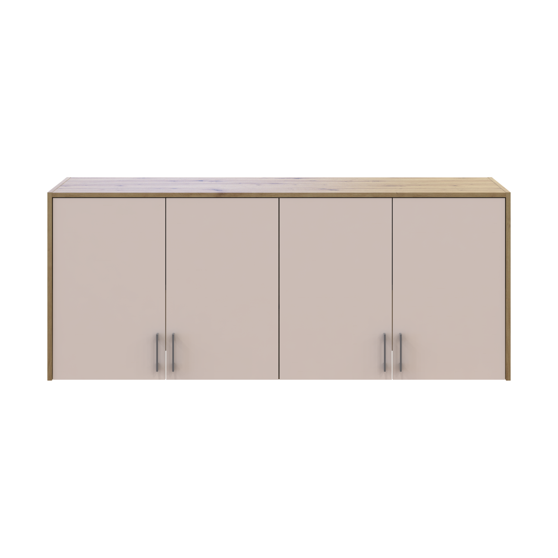 Антресоль висока Doros Ронді 4 ДСП 160х52х65 см Дуб Артізан/Кашемір (41516185) - фото 5 Антресоль висока Doros Ронді 4 ДСП 160х52х65 см Дуб Артізан/Кашемір (41516185) - фото 5