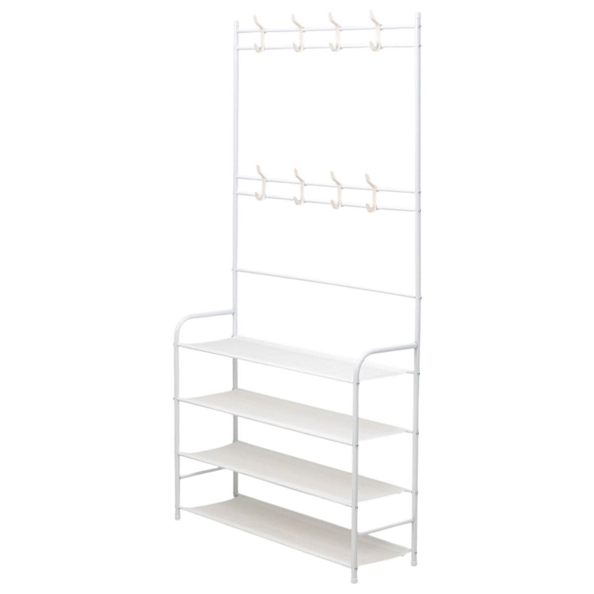 Вешалка-стойка для одежды и обуви Multifunctional Shoe&Hat Rack 80х25,5х170 см (R94054) Вешалка-стойка для одежды и обуви Multifunctional Shoe&Hat Rack 80х25,5х170 см (R94054)