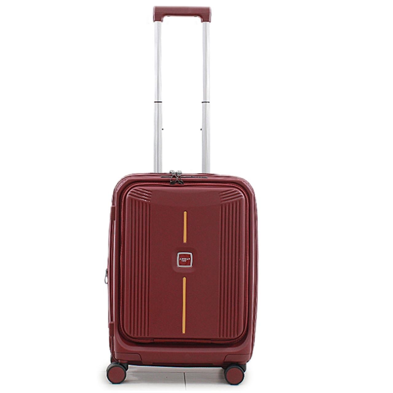 Чемодан ручная кладь Airtex полипропилен S 55х38х24+5 см 50 л 3,4 кг Бордовый