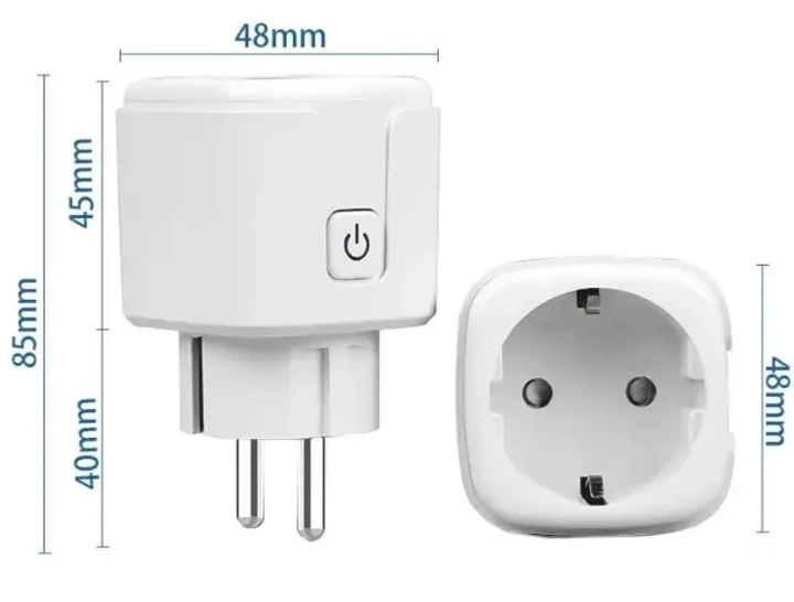 Розумна розетка Tuya Smart WiFi 16 А 3680 Вт (JJ17) - фото 5 Розумна розетка Tuya Smart WiFi 16 А 3680 Вт (JJ17) - фото 5