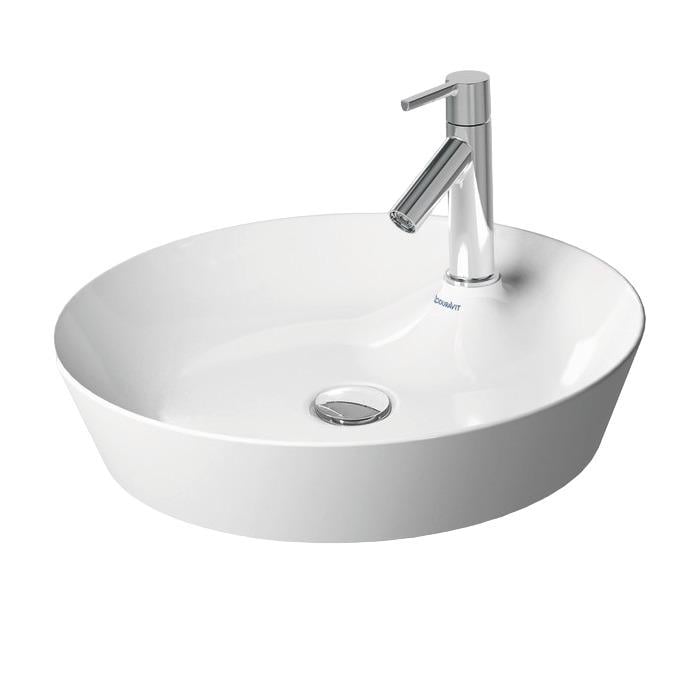 Умивальник накладний DURAVIT Cape Cod 2328480000 480x480x100 мм Білий (153554)