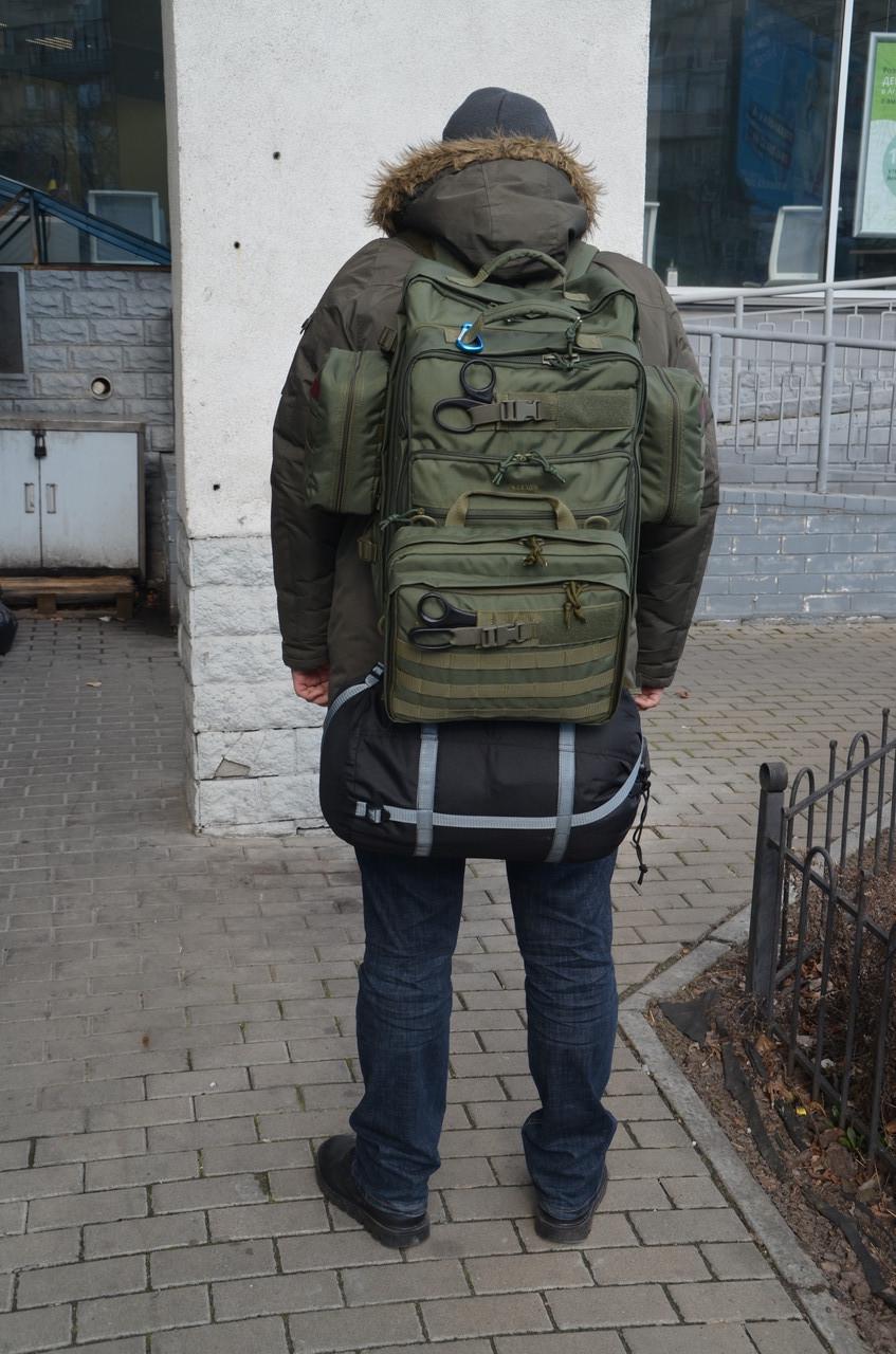 Ноши эвакуационные бескаркасные Derby HM002 с чехлом Олива (1729564017) - фото 6