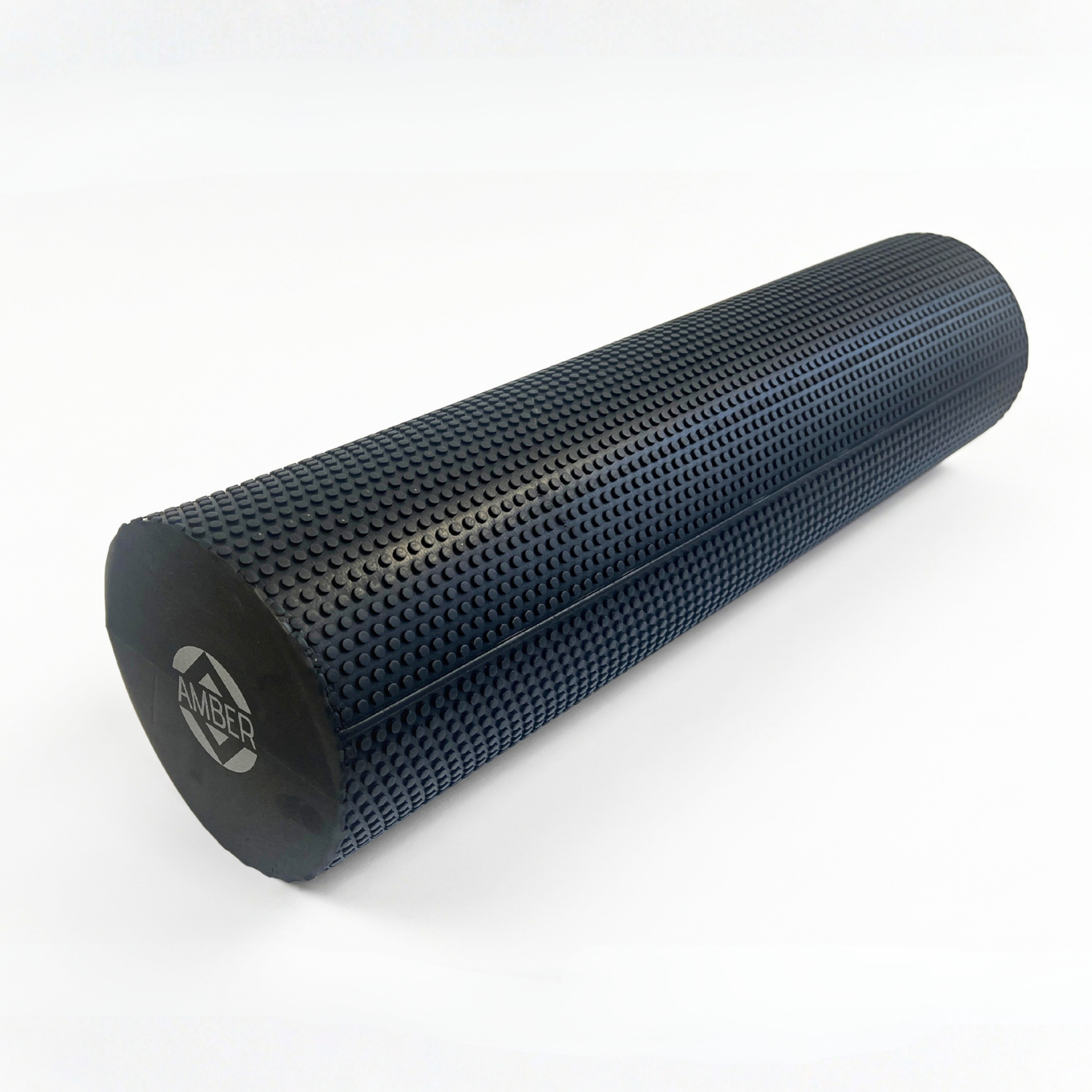 Массажный ролик Amber Point Foam Roller для спины и МФР 60x15 см Черный (ar502Mblk)