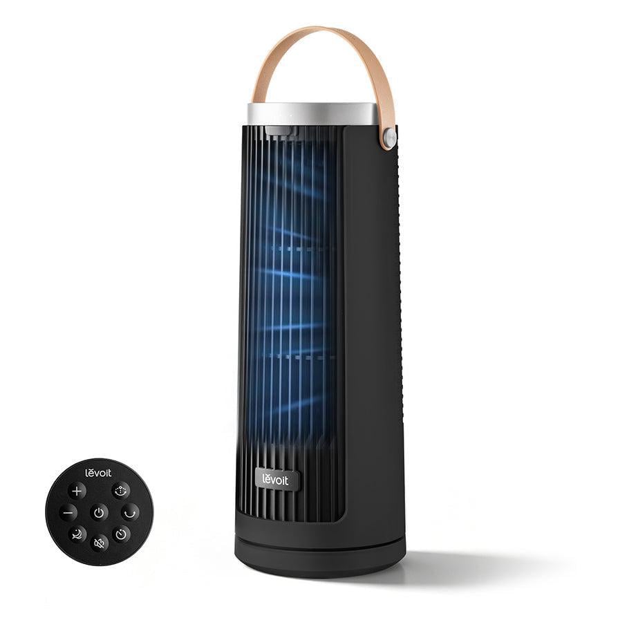 Вентилятор мини-башенный Levoit Windi Mini LTF-F132 20 дБ портативный таймер до 12 ч./колебания 90°/5 скоростей/турбо/пульт ДУ (79898)