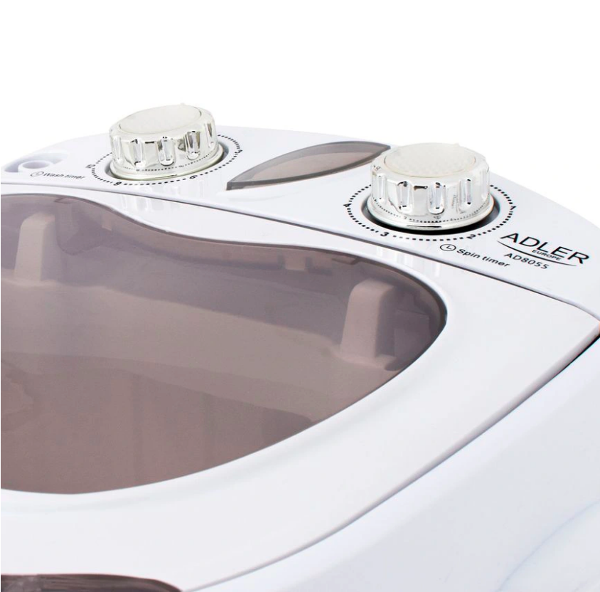 Стиральная машина Adler AD 8055 переносная с центрефугой 3 кг 150 Вт (534722) - фото 5