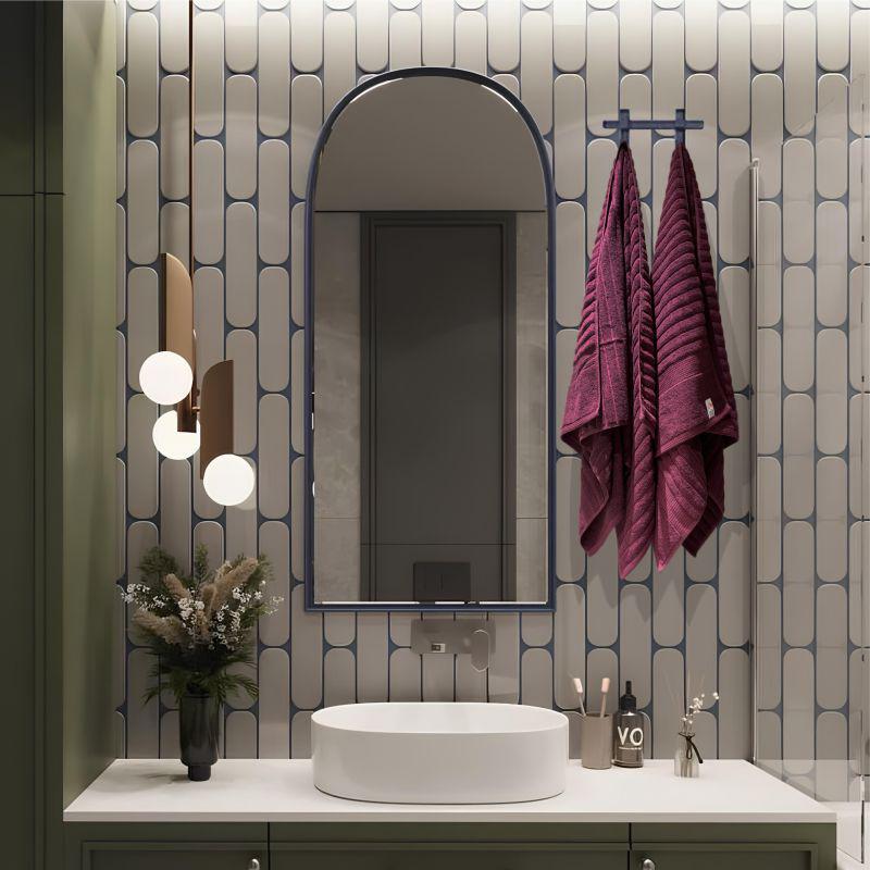 Набір рушників для ванної кімнати Lovely Svi Oxford Stripe жаккард 2 шт. 70х140 см Burgundy (271124) - фото 2