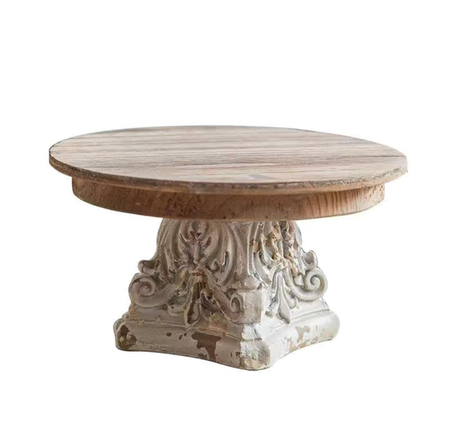 Підставка дерев'яна кругла 24 см (22874679)