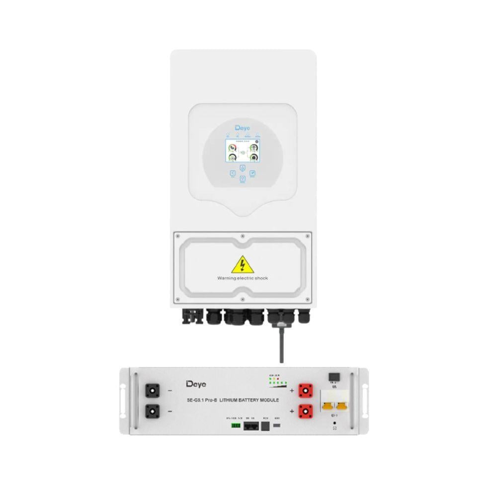 Комплект автономного энергоснабжения Deye SUN-06K-SG05LP1-EU/Deye SE-G5.1 Pro-B (2977137605) Комплект автономного энергоснабжения Deye SUN-06K-SG05LP1-EU/Deye SE-G5.1 Pro-B (2977137605)
