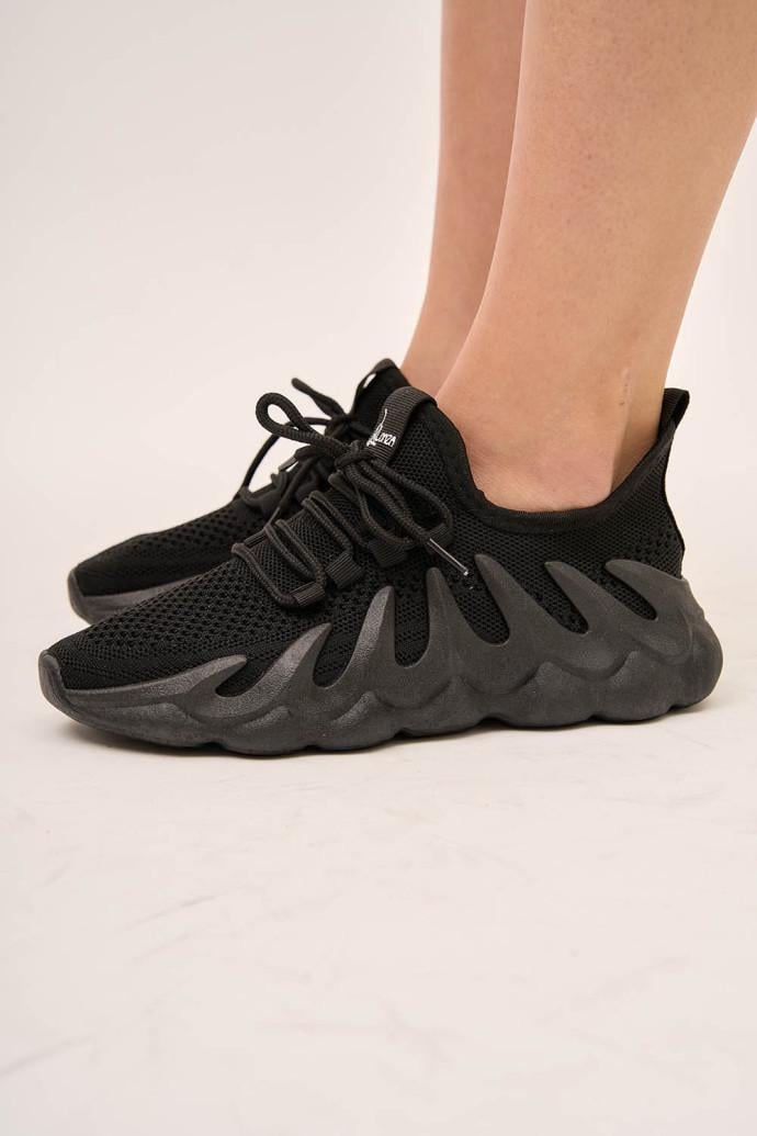 Кросівки жіночі LONZA р. 36 Чорний (168542) - фото 2 Кросівки жіночі LONZA р. 36 Чорний (168542) - фото 2