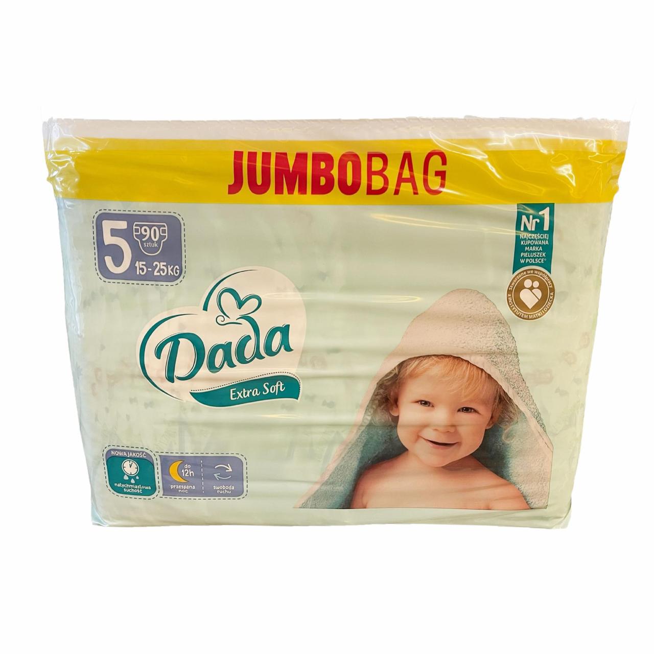 Підгузки дитячі Dada Extra Soft 5 Junior 15-25 кг 90 шт. (2446968401)