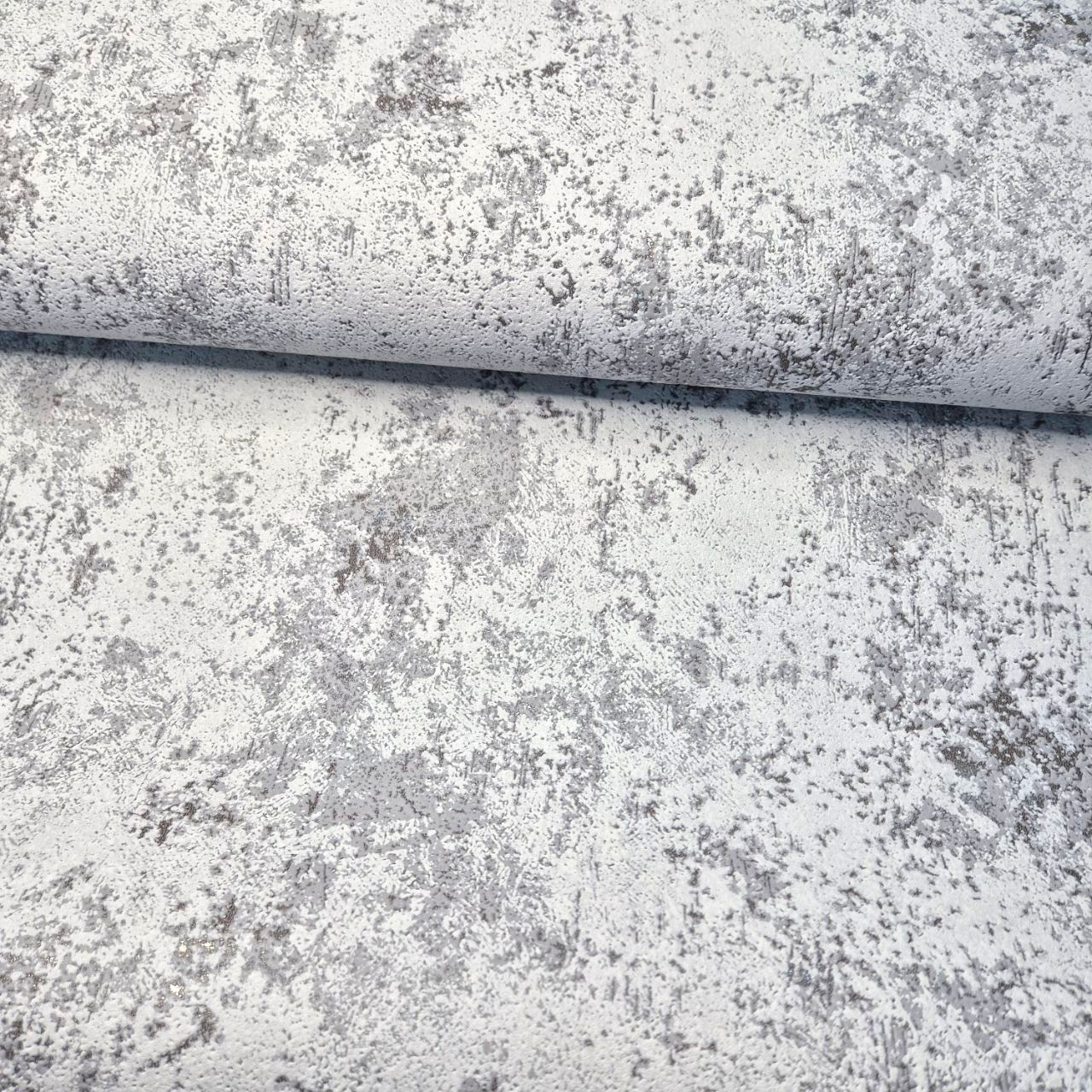 Шпалери вінілові Слов'янські шпалери 3750-08 для спальні/вітальні/коридору/кімнати 10x1,06 м Сірий/Графітовий (2292698589)