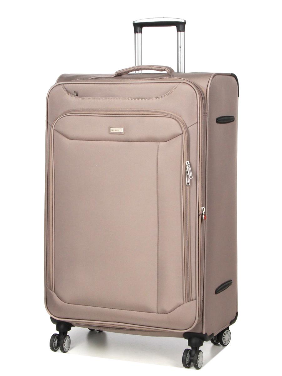 Чемодан Snowball 87303 L тканевый 79x47x31 см 103/16 л Шампань Чемодан Snowball 87303 L тканевый 79x47x31 см 103/16 л Шампань