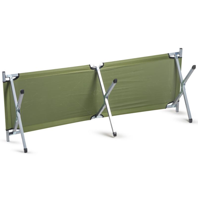 Раскладушка Ranger Military Steel с чехлом 43х189х72,5 см (RA5518) - фото 2