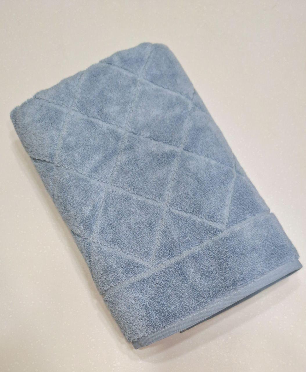 Полотенце банное махровое Cestepe Microcotton 70x140 см Голубой (476)