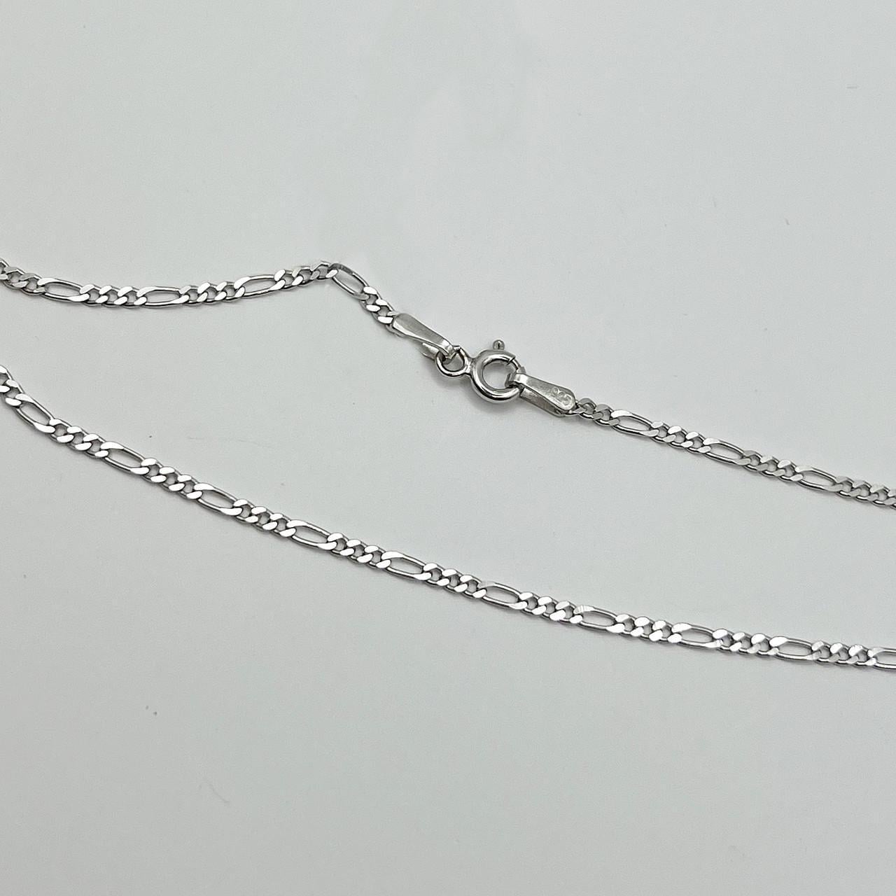Цепочка серебряная Фигаро 55 3,25 г (2528199797)