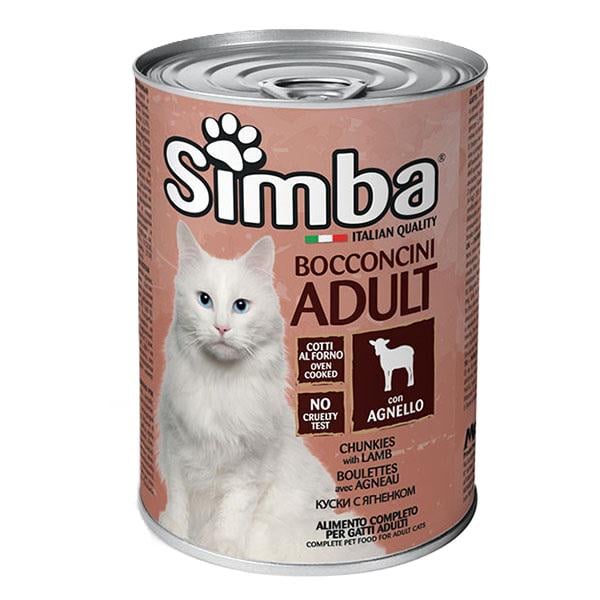 Корм для кошек влажный Monge Simba Cat Wet ягненок 415 г (000025821)
