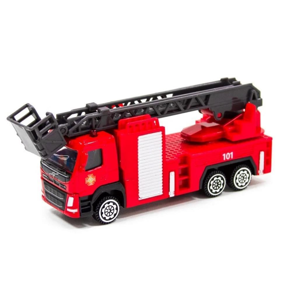 Игрушечная машинка TechnoDrive 250302 VOLVO Пожарная (3079854608)