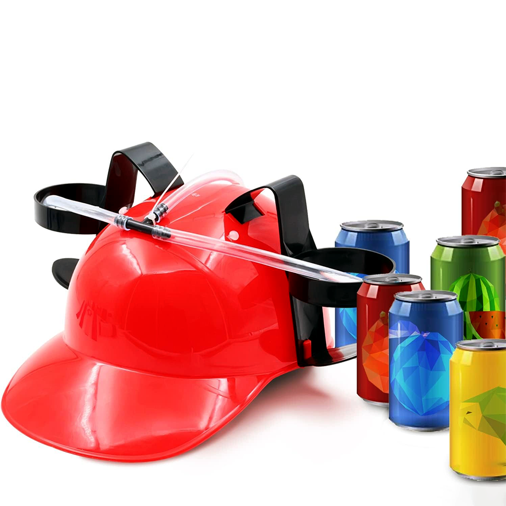 Каска для пива с соломинкой Красный (27-ALK-0847) - фото 5 Каска для пива с соломинкой Красный (27-ALK-0847) - фото 5