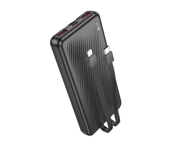 Зовнішній акумулятор Borofone 6941991111846 BJ57 Graceful PD20W 10000mAh Black Зовнішній акумулятор Borofone 6941991111846 BJ57 Graceful PD20W 10000mAh Black
