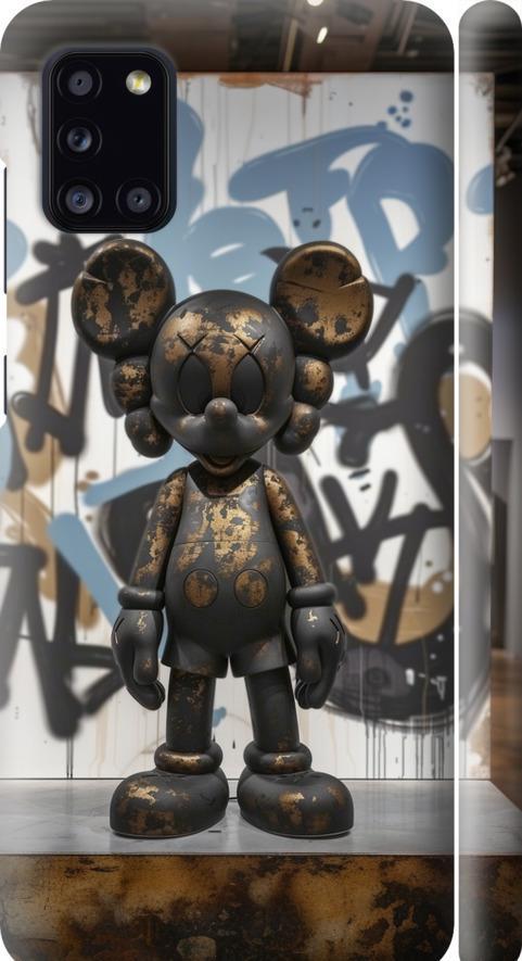 Чехол на Samsung Galaxy A31 A315F Bronze kaws v2 (6098m-1908-42517)