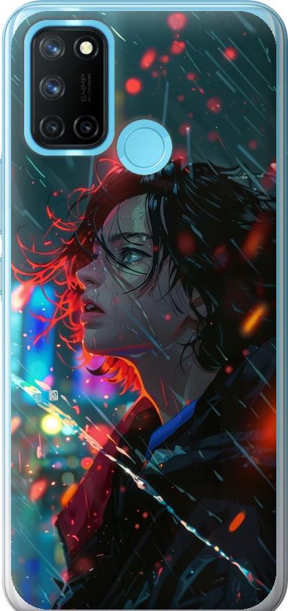 Чехол на Realme C17 Ночные огни (6096u-2121-42517) Чехол на Realme C17 Ночные огни (6096u-2121-42517)