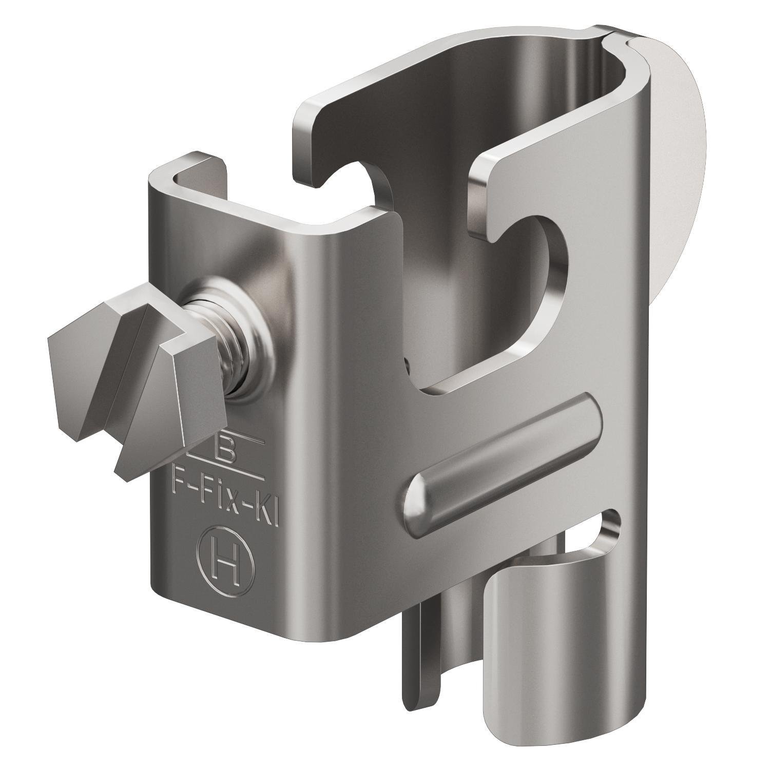 Зажим для бетонного основания OBO Bettermann F-FIX-KL 70x55 мм нержавеющая сталь (5403219)