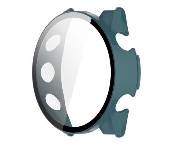 Чехол с защитным стеклом Protective Cover with Glass для Garmin Forerunner 70/170 Зеленый