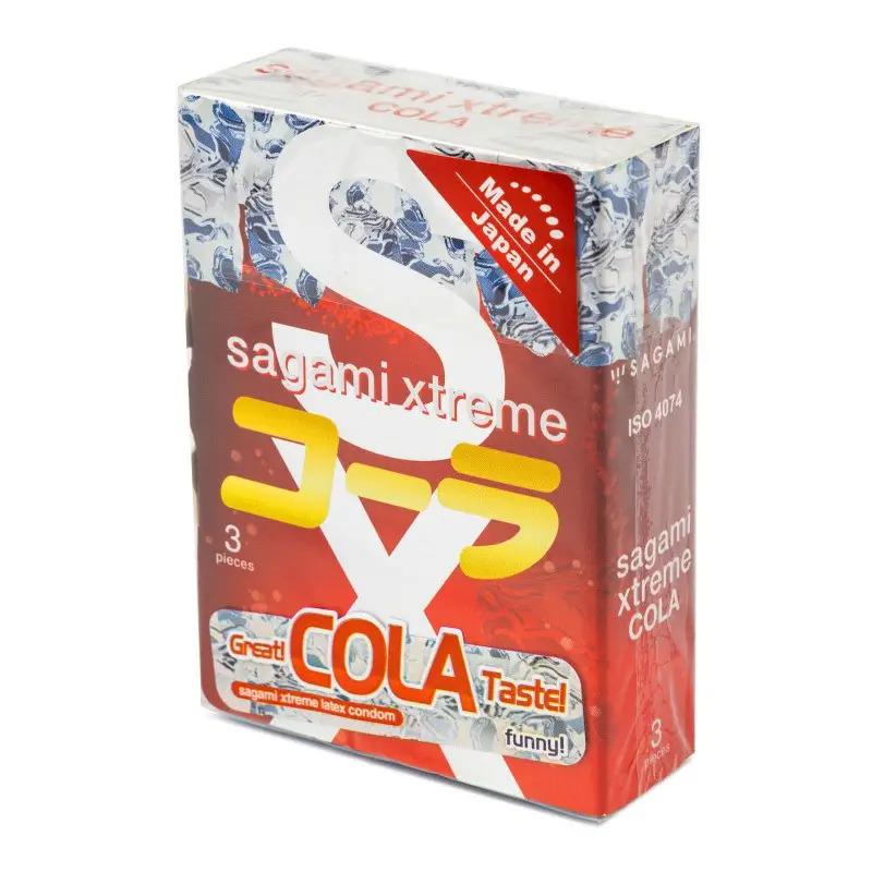 Презервативы Sagami Xtreme Cola flavor 3 шт. - фото 2
