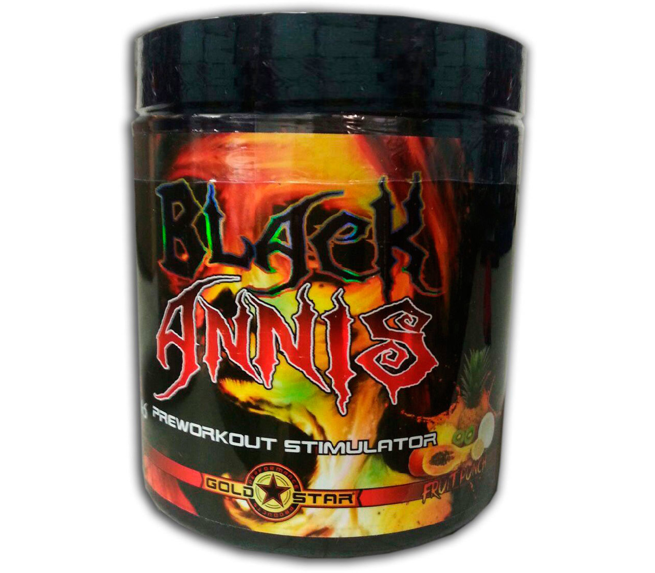 Комплекс предтренировочный Gold Star Black Annis DMAA Fruit Punch 150 г (00000008726)