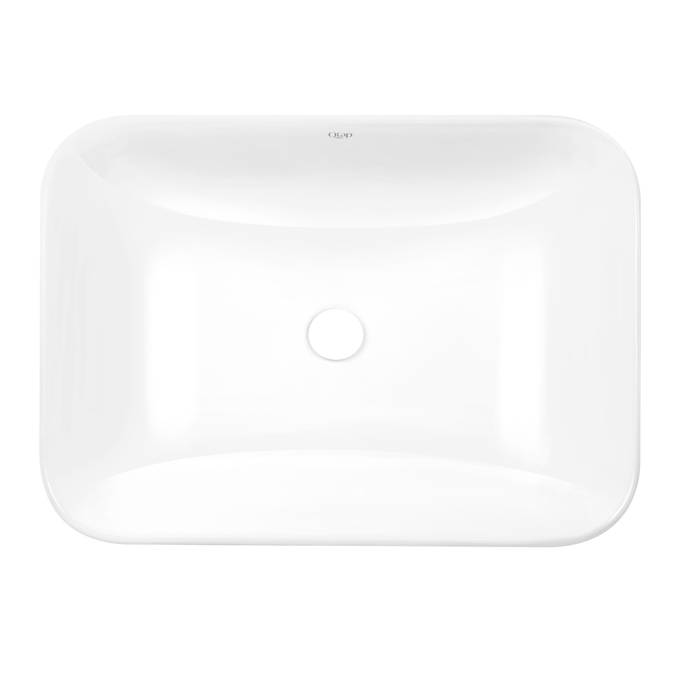 Раковина Qtap Scorpio QT1411K491WN 610х380х150 мм White (SD00053086)