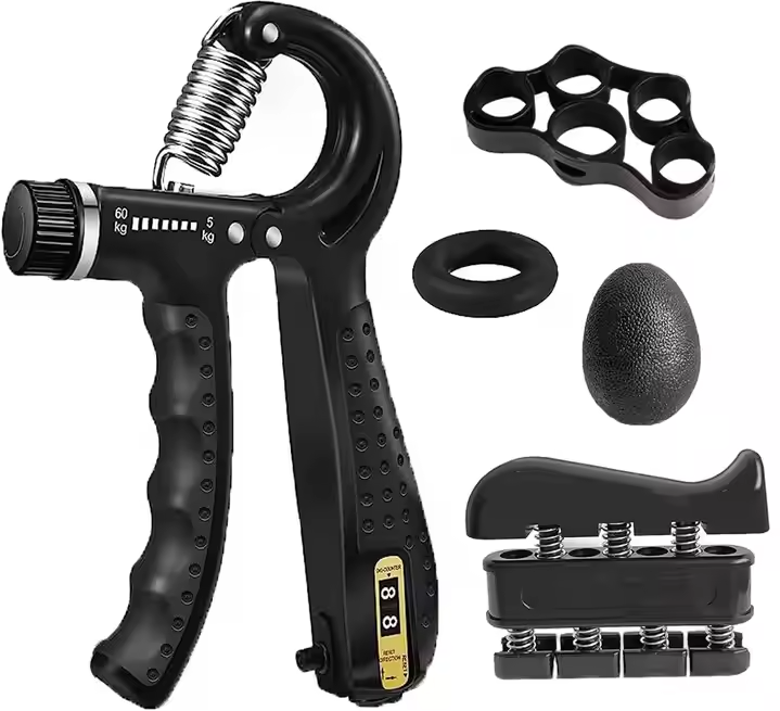 Набір еспандерів для рук TaRGo із лічильником з чохлом 5 шт. (TR-101)