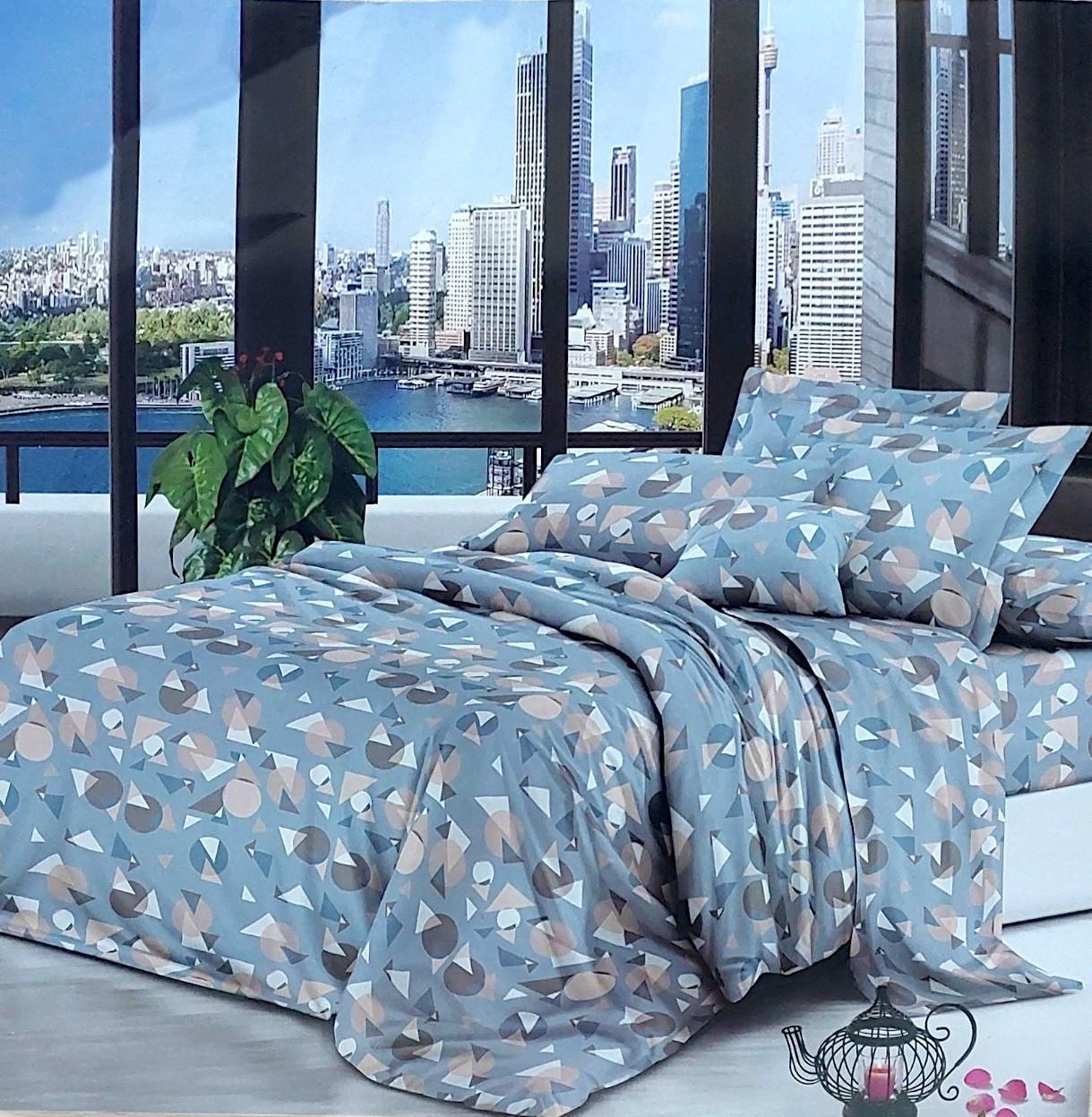 Комплект постільної білизни з бязі см-04 євро 200х220 см (6979) - фото 1 Комплект постільної білизни з бязі см-04 євро 200х220 см (6979) - фото 1