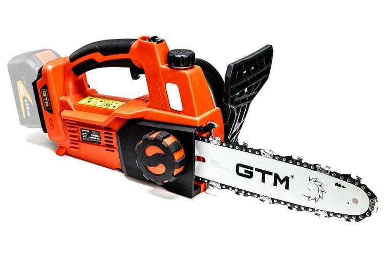 Аккумуляторная цепная пила GTM CS18/250BL с аккумулятором и зарядным устройством (CS18/250BL_KIT)