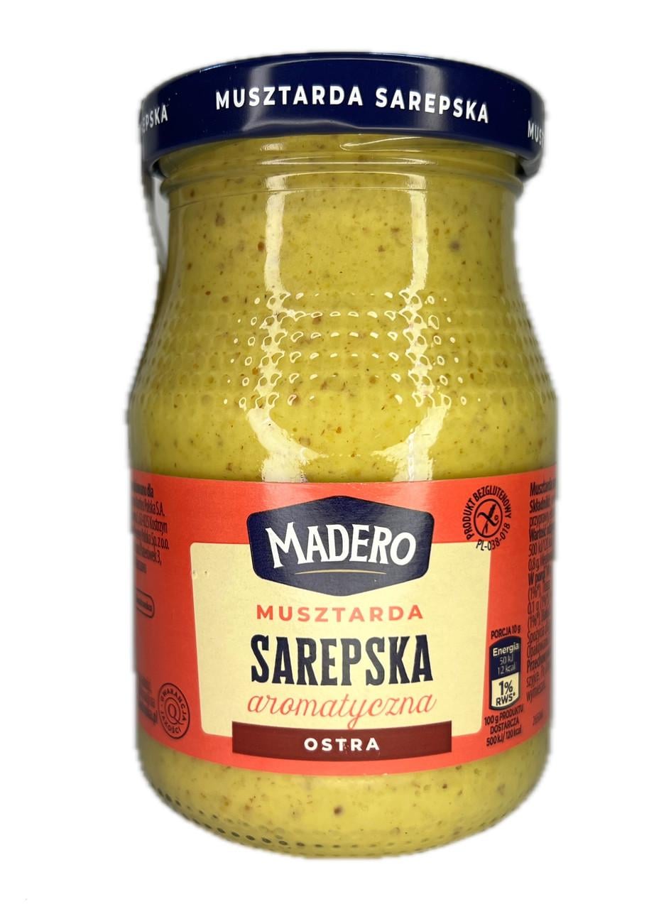 Горчица Sarepska Madero умеренно острая 210 г (7793475462722)