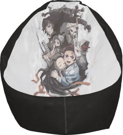 Кресло-груша Demon Slayer Kimetsu no Yaiba 57 L (13275510)