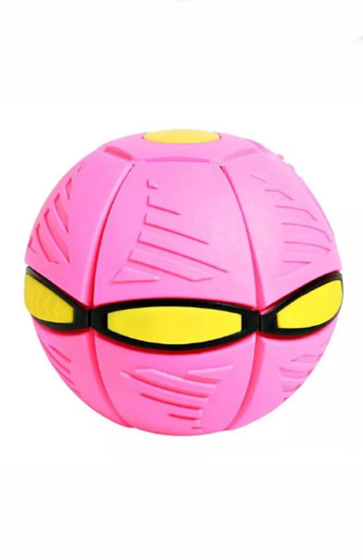 Фриз мяч-трансформер 2в1 Fun Game M12081 Flat Ball Disk Розовый (1757198021)