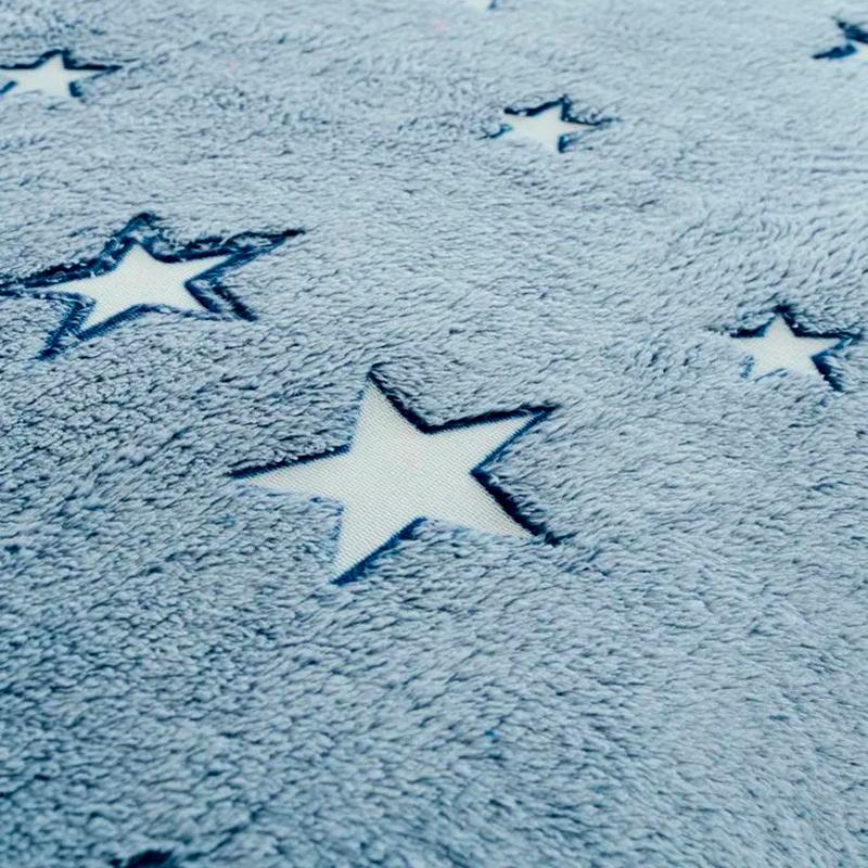 Плед флісовий Love You що світиться в темряві 200х220 см Зірки (82992) - фото 3 Плед флісовий Love You що світиться в темряві 200х220 см Зірки (82992) - фото 3