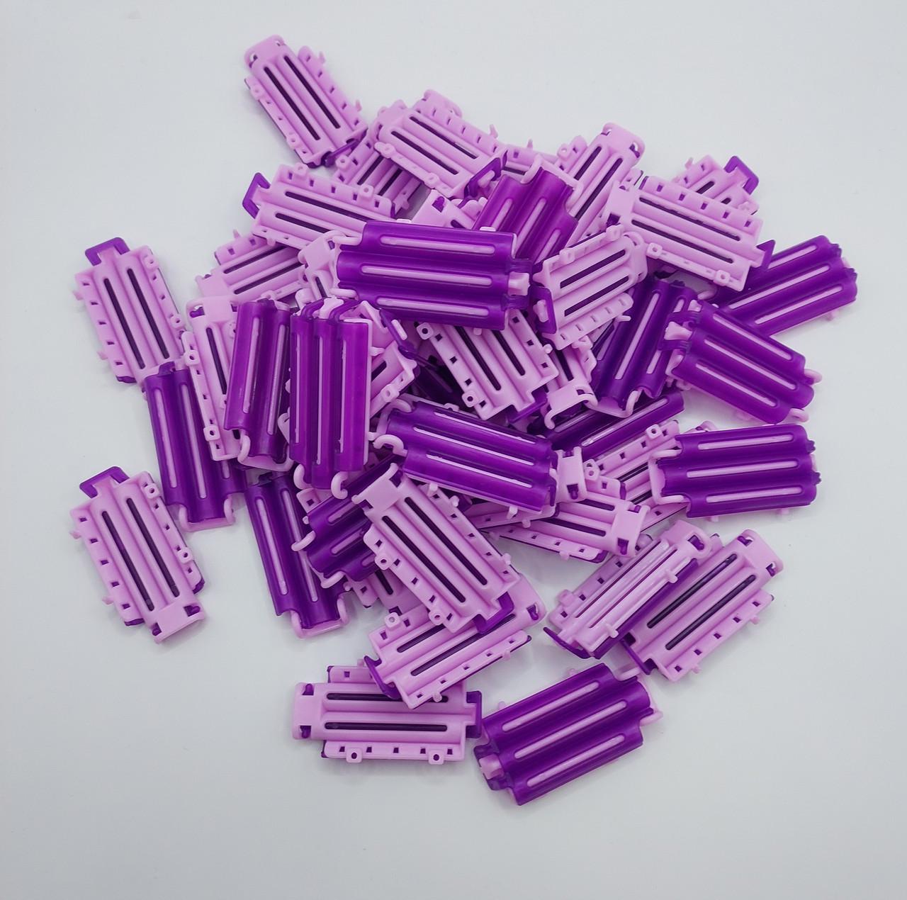 Бігуді кашлюки для прикореневої завивки волосся ДенІС professional затискач FIX хвиля/гофре 50 шт. (1453071840)