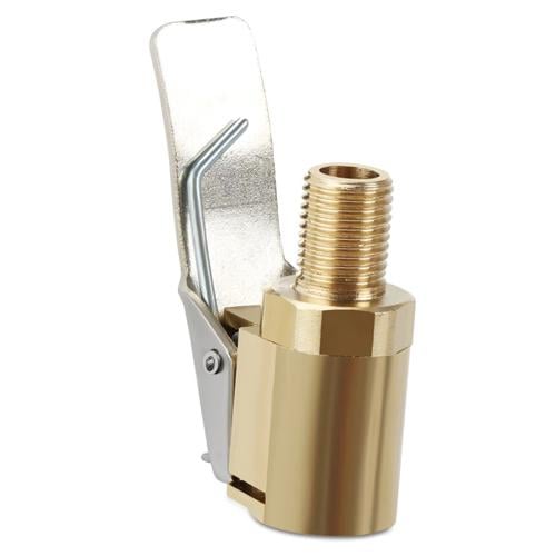 Клапан быстросъемный для накачивания автомобильных шин для компрессора латунь резьба 8 мм (534935) - фото 2