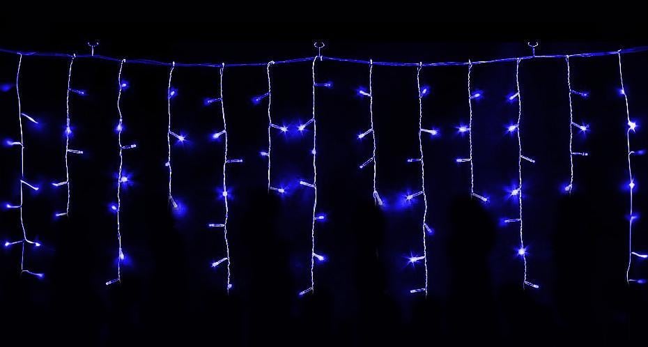 Гірлянда бахрома вулична RD-7114 120 LED 4 м 30/50/70 см Синій (1288893154)